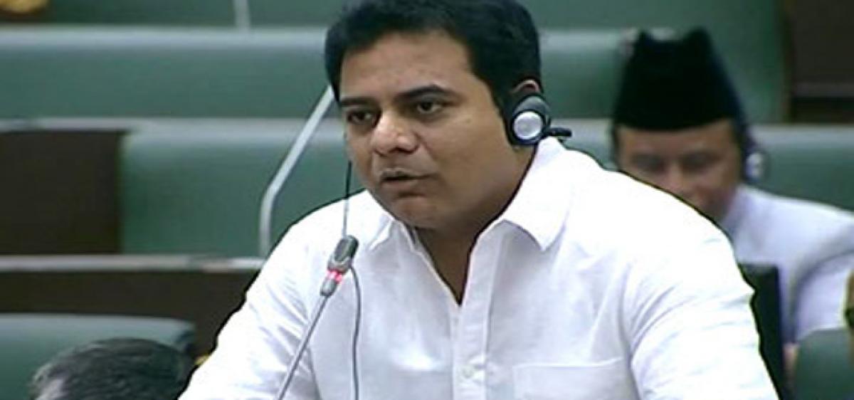 KTR vows to develop Hyderabad as global city - The Hans India