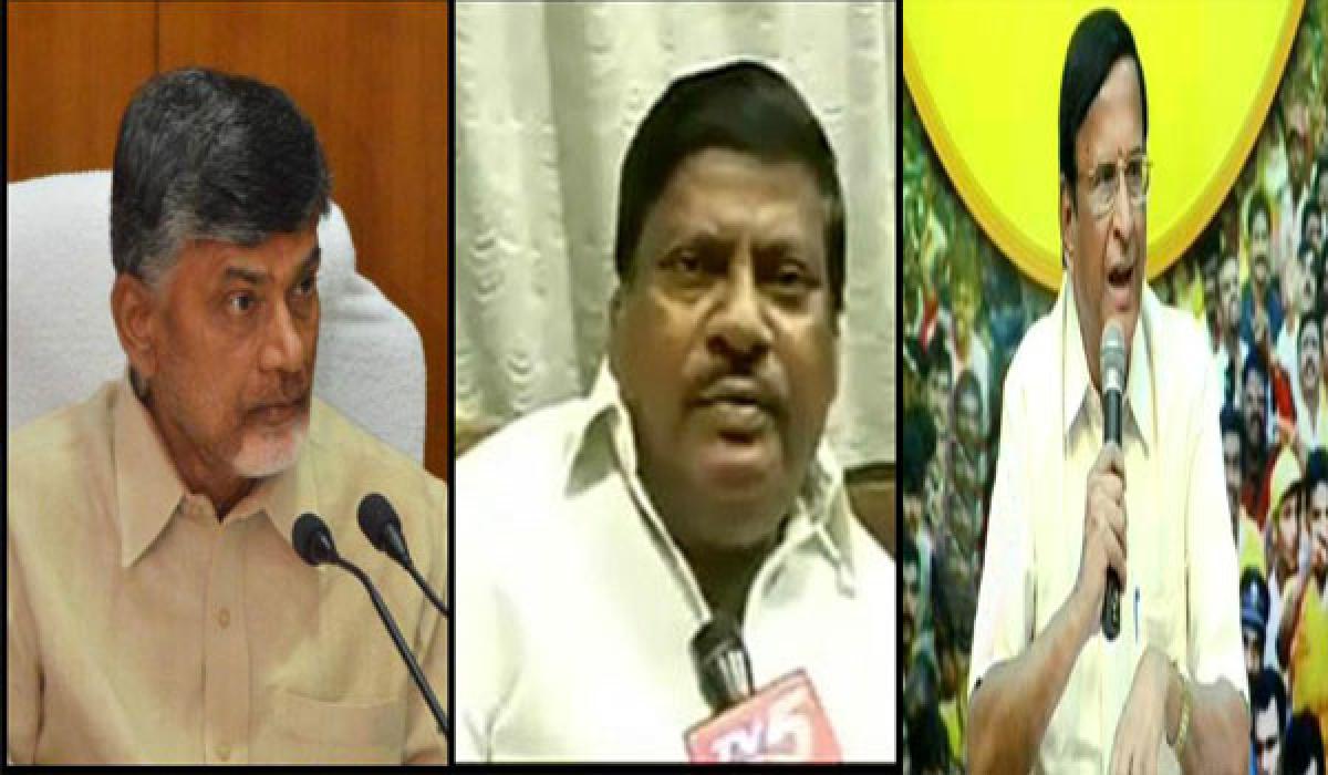 Chittoor TDP wracked by dissidence, CM indifferent - The Hans India