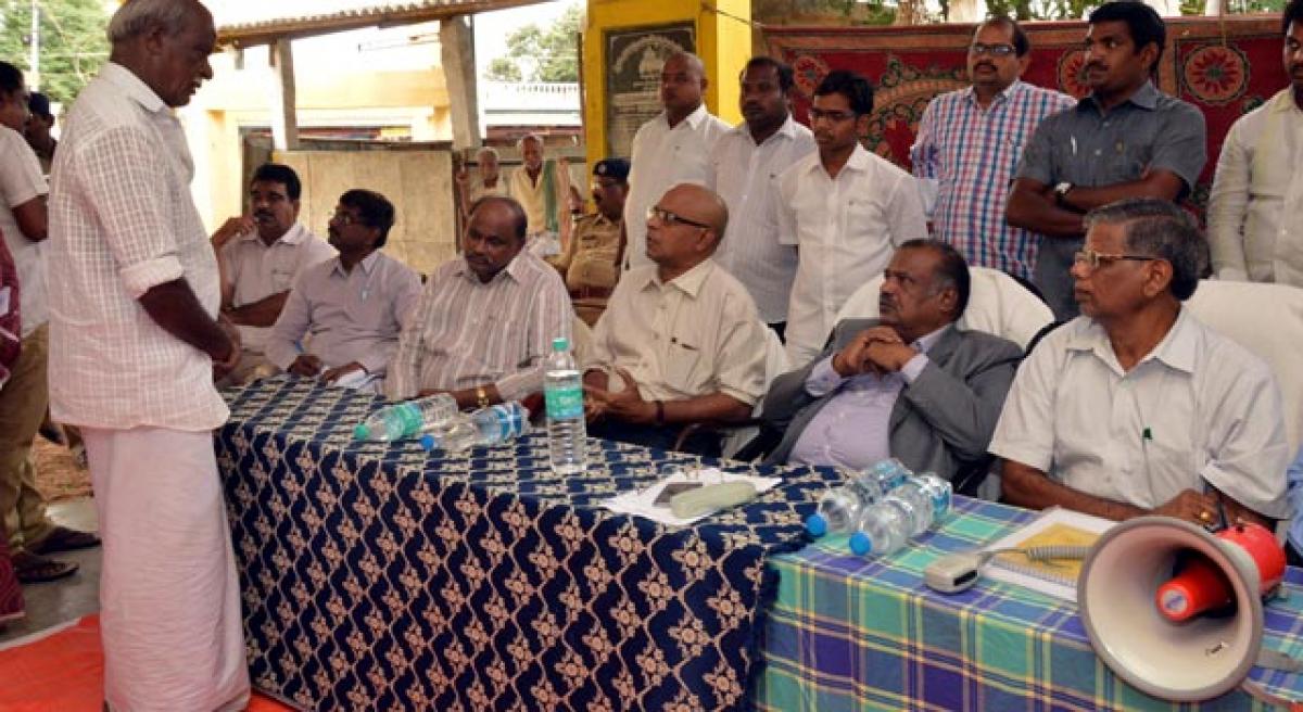 BC Commission public hearing in Chittoor - The Hans India