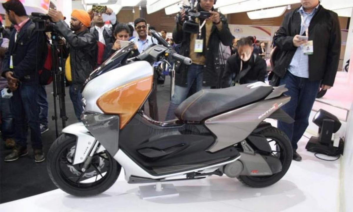 TVS Entorq 210 Scooter Concept