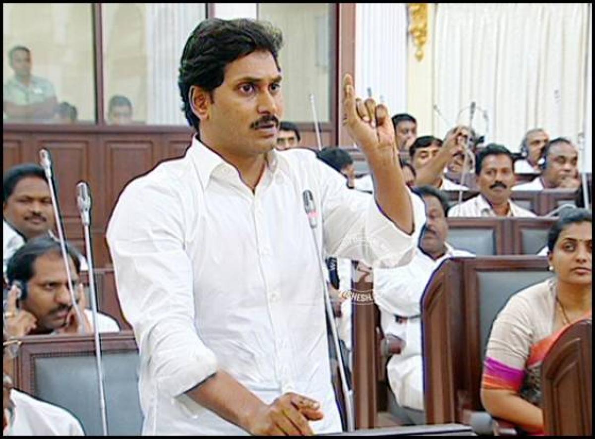 Image result for Jagan in assembly