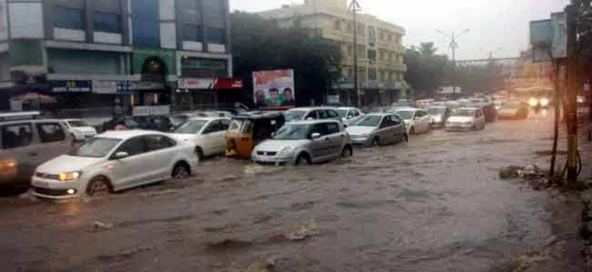 Image result for Heavy Rain again lashed Hyderabad