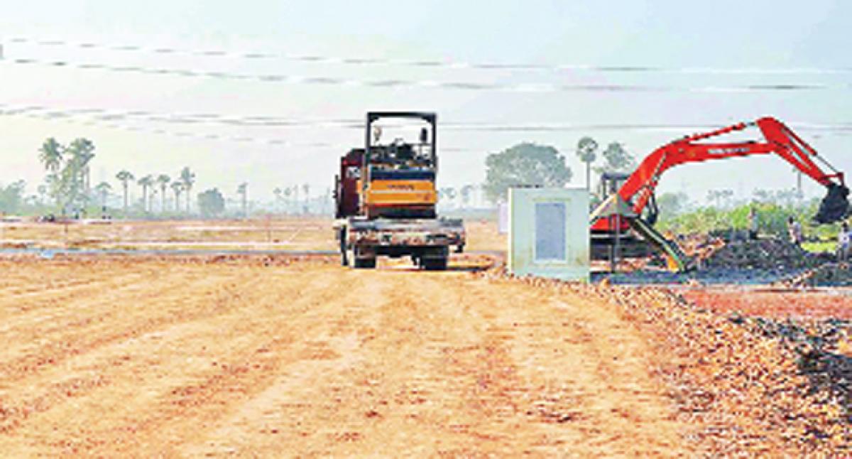 Seed access roads before polls