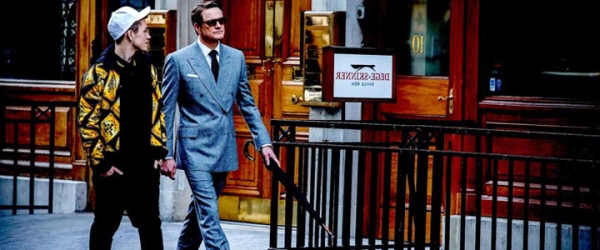 A still from the film 'Kingsman'