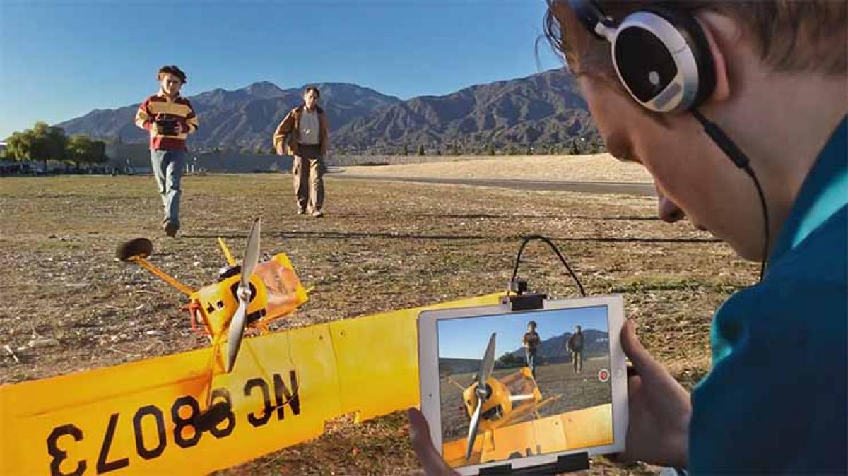 Screenshot of the recent iPad- Make a film with iPad commercial