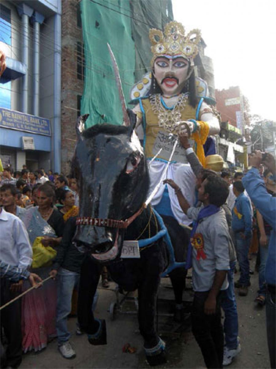Dussehra procession