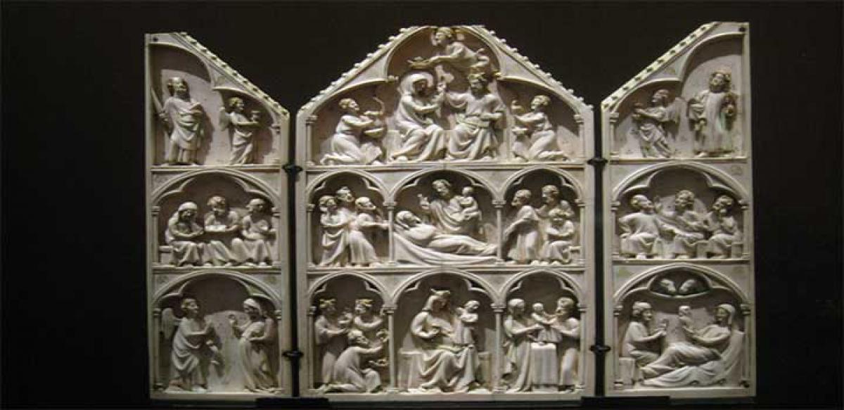 Ivory carvings from the Bible