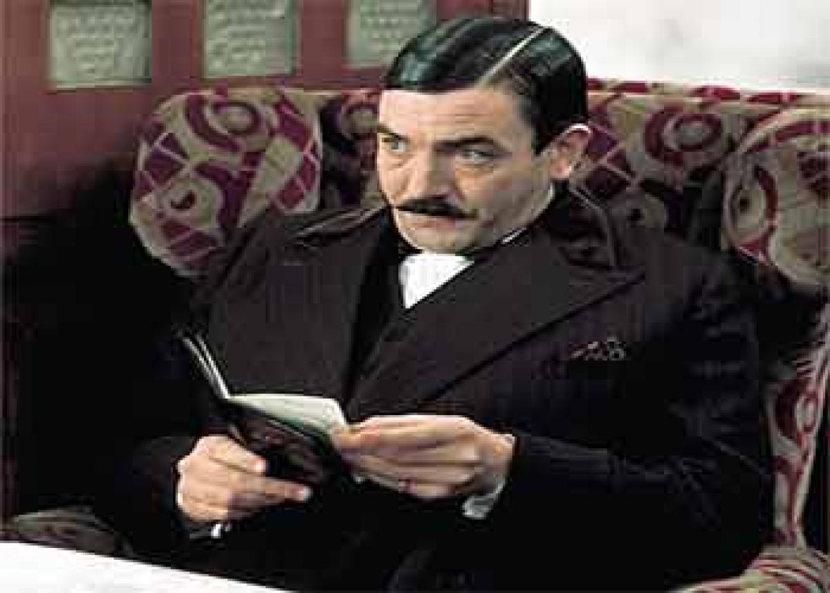 Albert Finney made Poirot immortal on the screen. The still is from the 1974 movie, &lsquo;Murder on the Orient Express&rsquo;