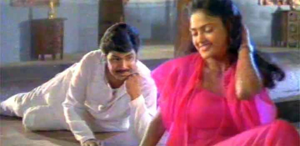 Balakrishna and Nirosha in &lsquo;Nari Nari Naduma Murari&rsquo;