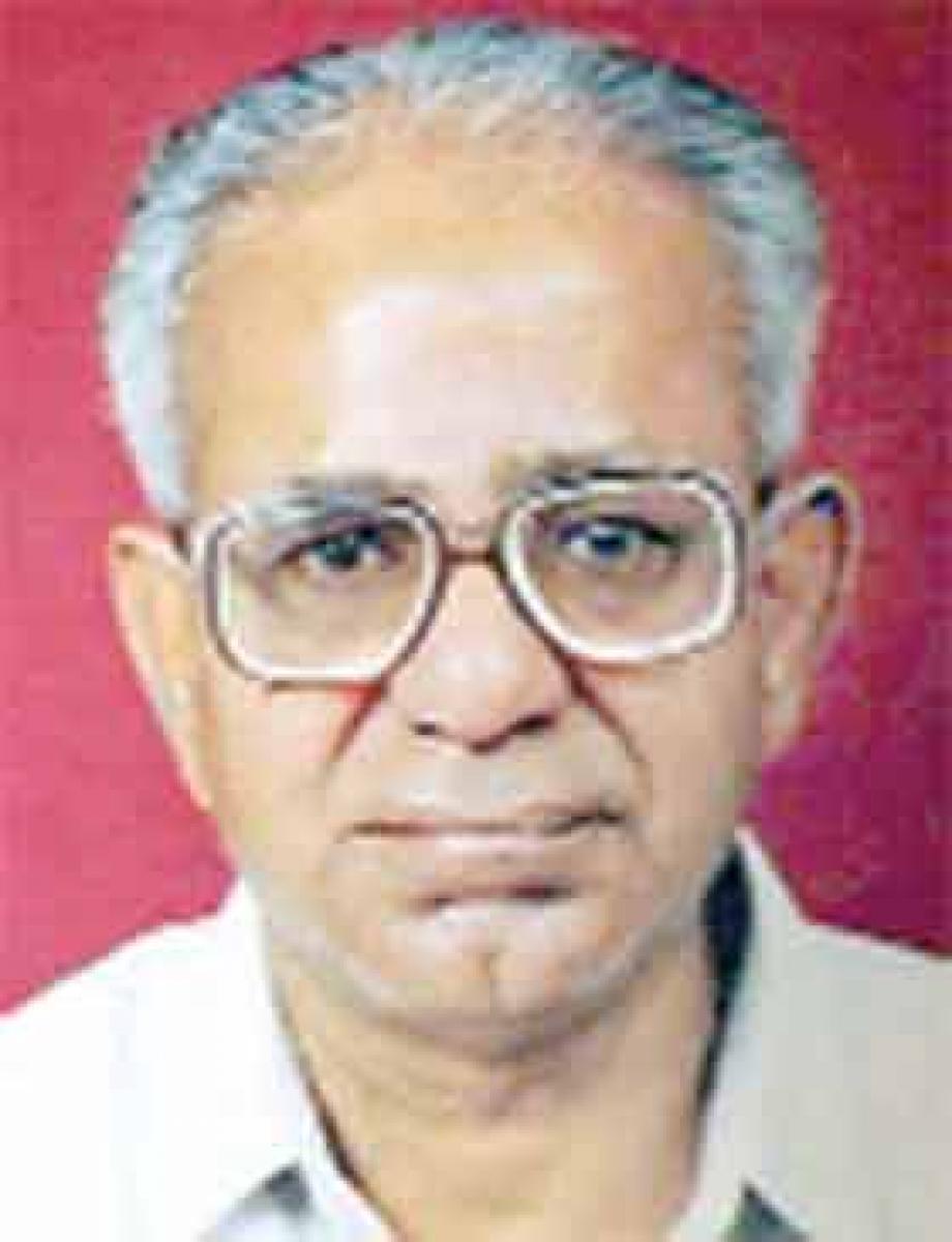 S R Sankaran. Today is his fifth death anniversary