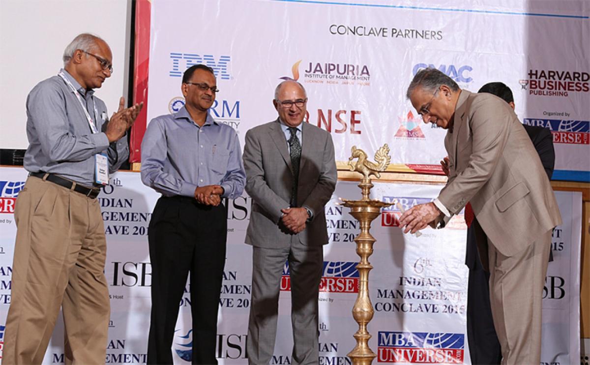 The 6th Edition of the Indian Management Conclave (IMC 2015), organised by MBAUniverse.com in partnership with the Indian School of Business (ISB), commenced on Wednesday