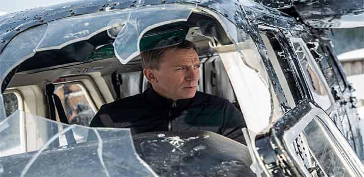 Daniel Craig in the latest James Bond film ‘Spectre’