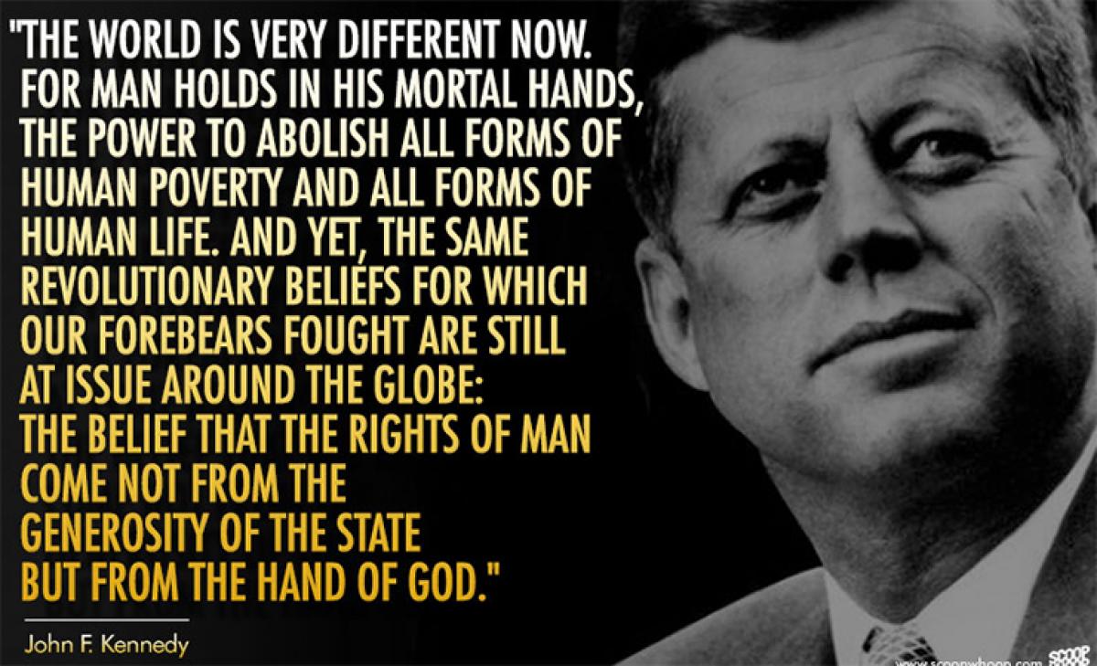 Kennedy Inauguration Speech - John F. Kennedy, 1961