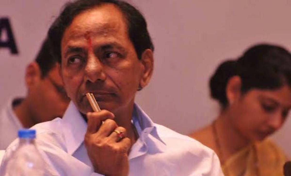 TRS Chief KCR Complains Against Gajwel TDP Rival