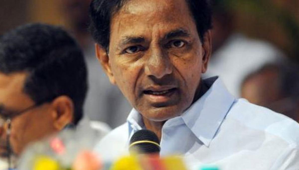 KCR, the Chief of Telangana Rashtra Samithi, addressed the media on Friday and said that he was poised over the matter of winning majority number of seats.