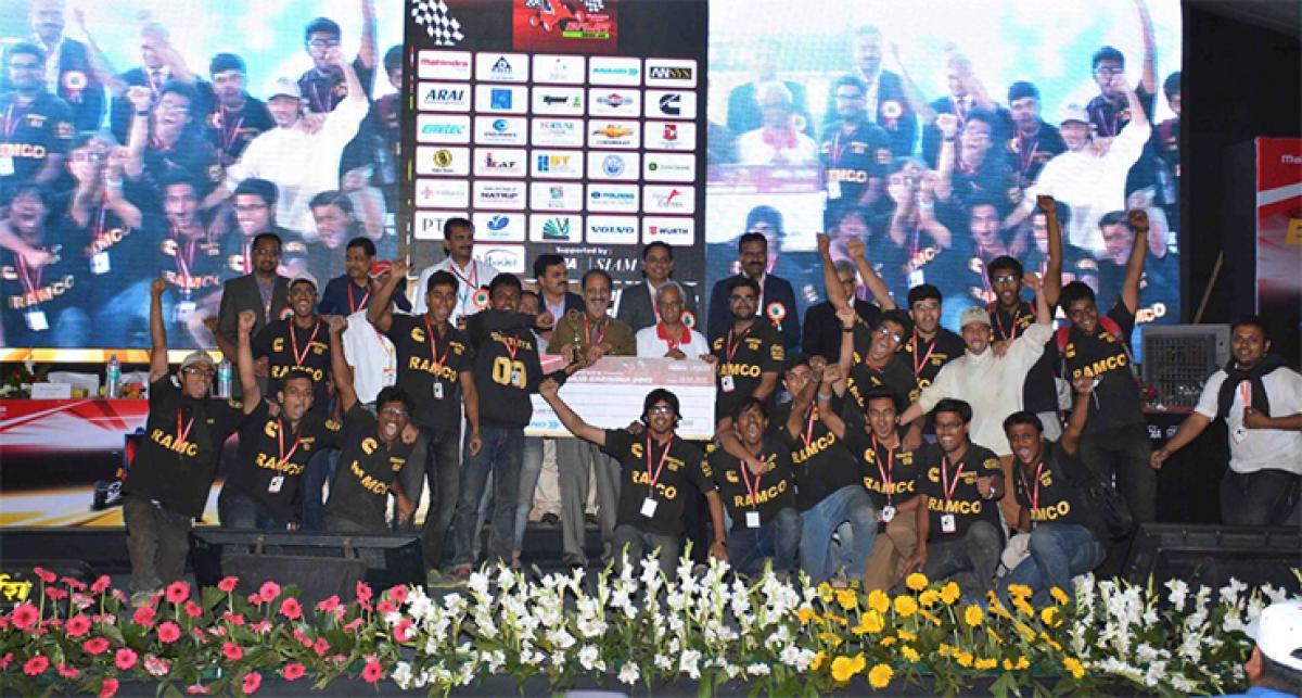 Team Kshatriya from VIT University, Vellore, Tamil Nadu, was one of the first teams that participated in BAJA SAE INDIA series since its inception