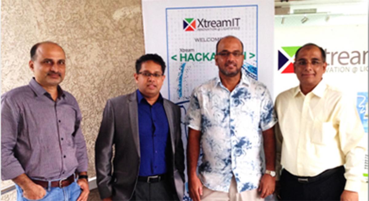 (From left) Mirza Baig, Sujai Karampuri, Javed Sikander and IrfanAzziz