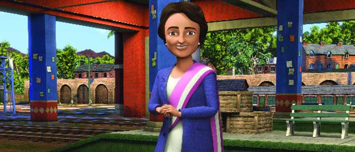 Ashima from India is one of the new characters in the revamped show
