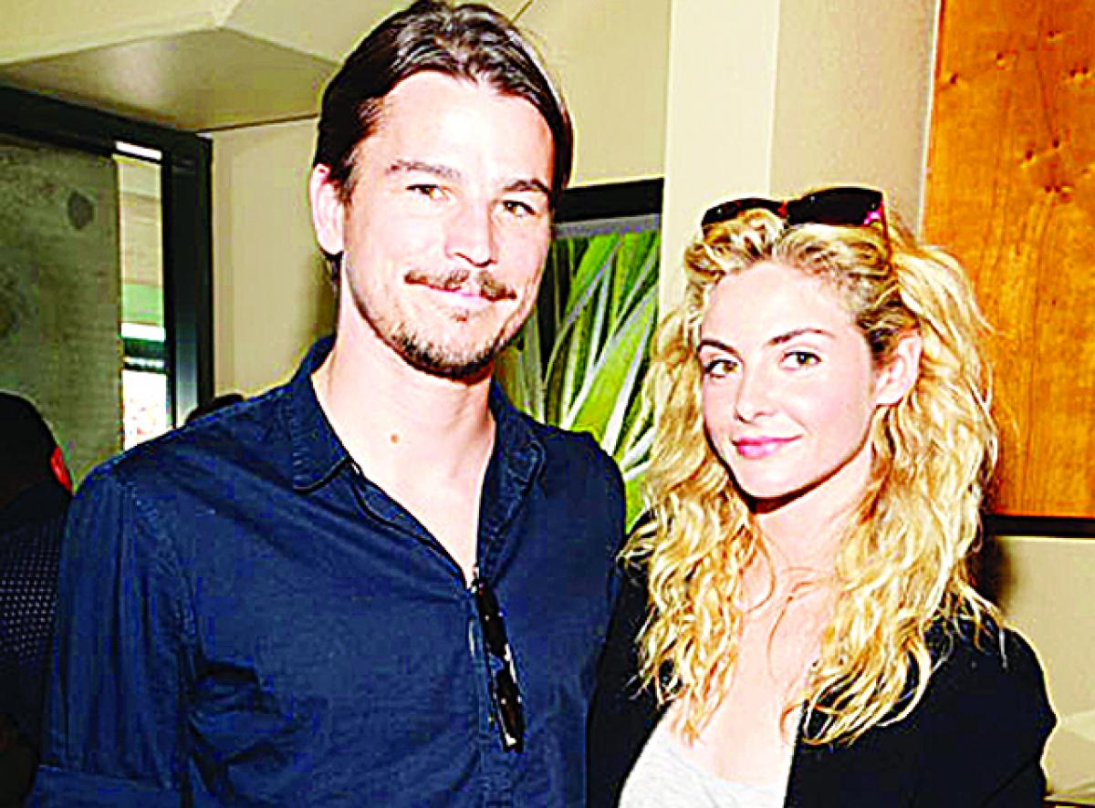 Josh Hartnett and his girlfriend Tamsin