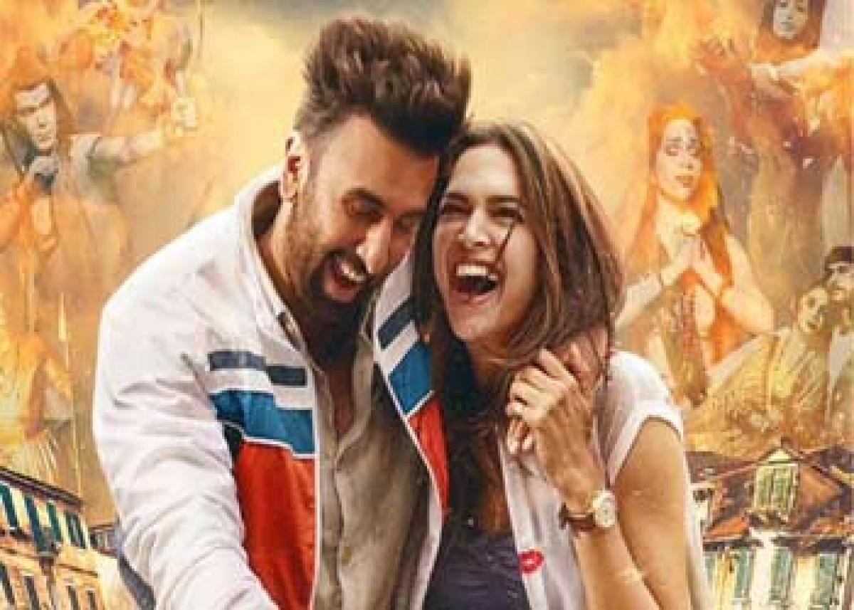 Ranbir Kapoor and Deepika Padukone in 'Tamasha'