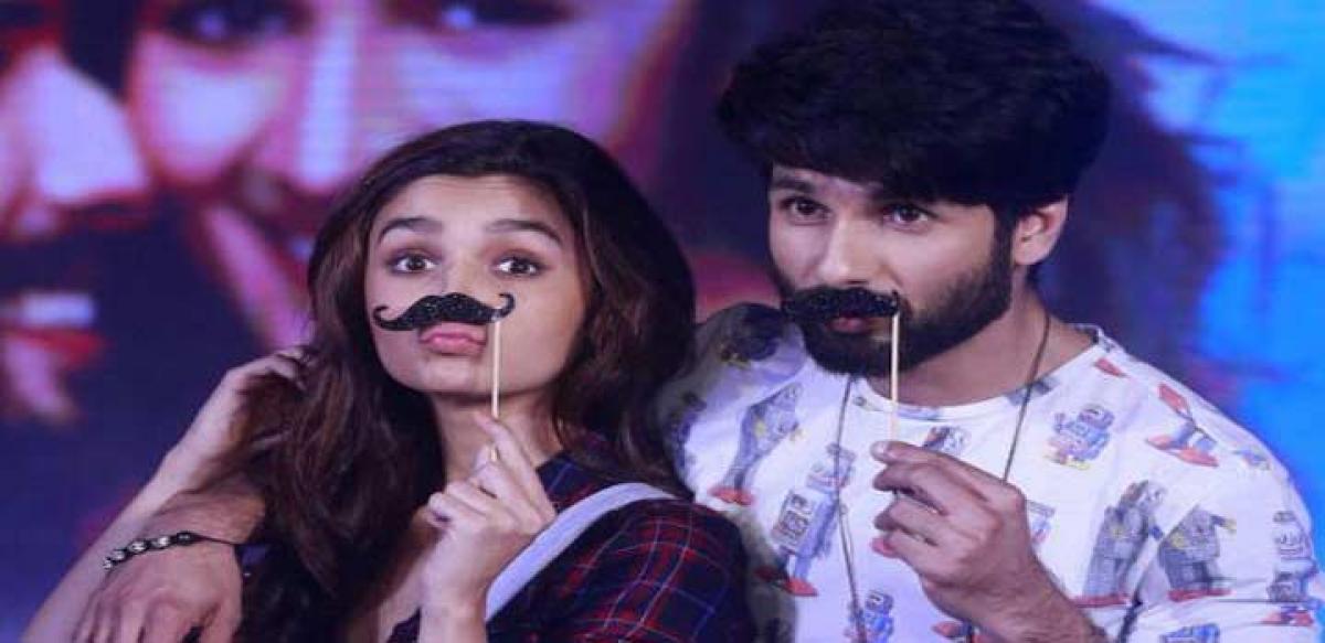 Shahid Kapoor and Alia Bhatt at a recent event