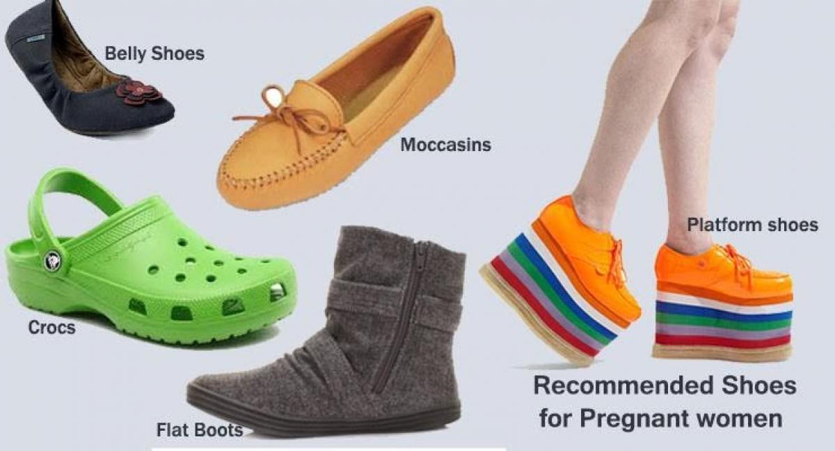 pregnancy slip on shoes