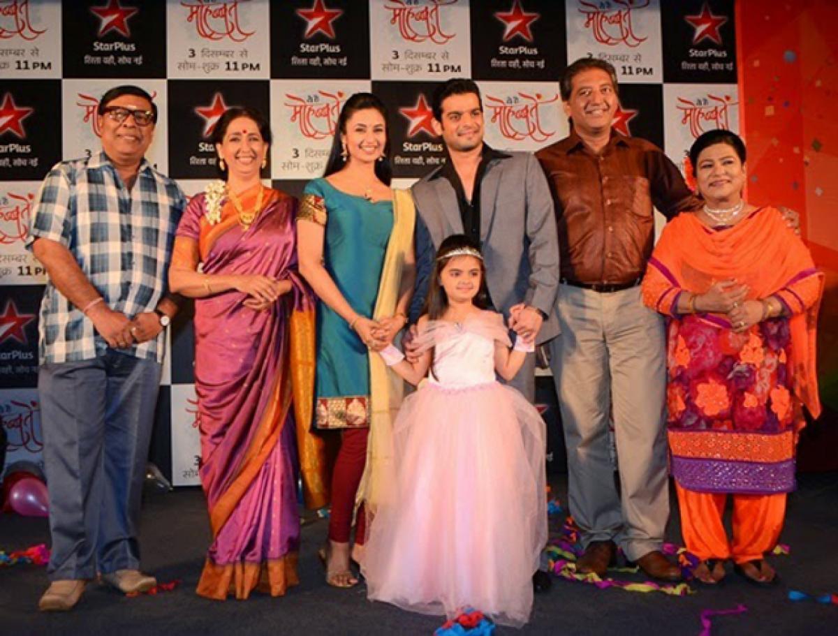  The cast of 'Ye Hai Mohabbatein'