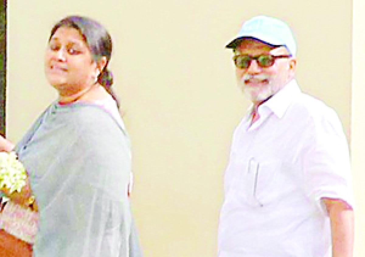 Supriya Pathak and Pankaj Kapur in Delhi