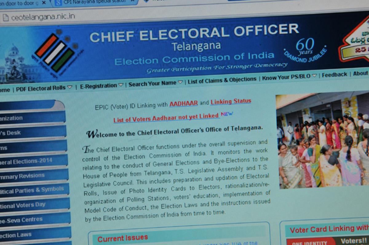 Once the drive is over, the final list will give a clear picture of numbers of voters who has not opted for seeding in each Assembly segment.