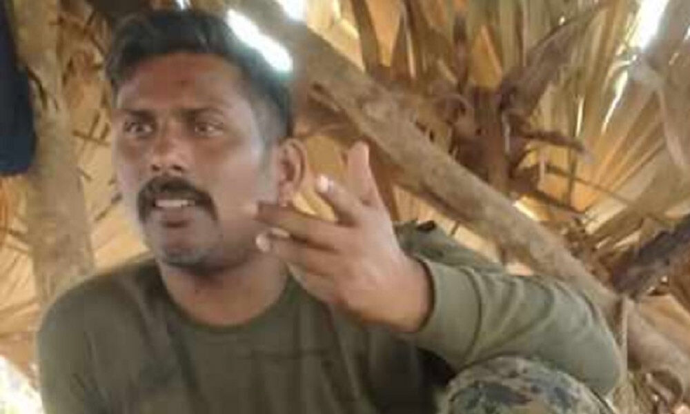 Maoists release missing CoBRA commando photo Maoists release missing CoBRA commando photo