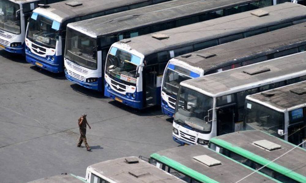 With folded hands CM appeals to striking RTC employees to resume work With folded hands CM appeals to striking RTC employees to resume work