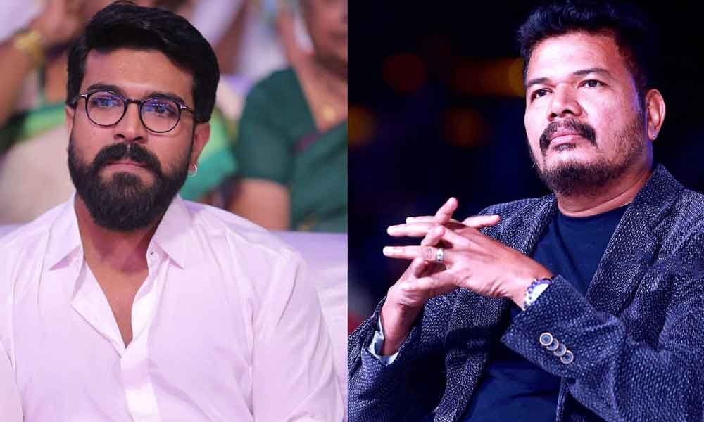 Charan To Play Chief Minister in Shankar Movie?