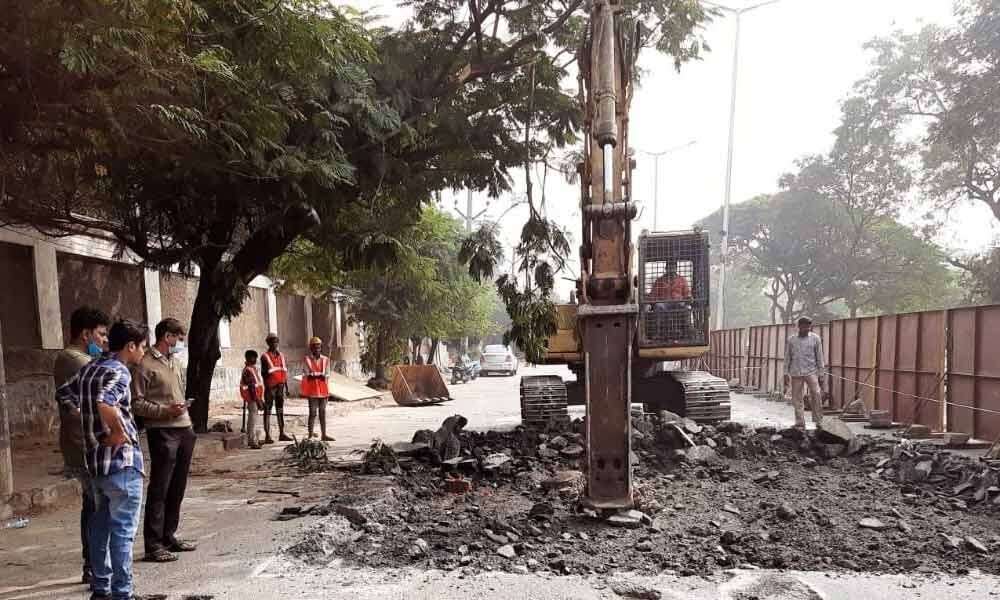 Indira Park–VST 4-lane corridor works sped up