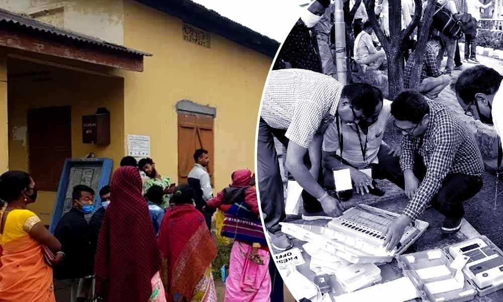 181 votes cast against 90 valid voters in Assam booth, 6 suspended