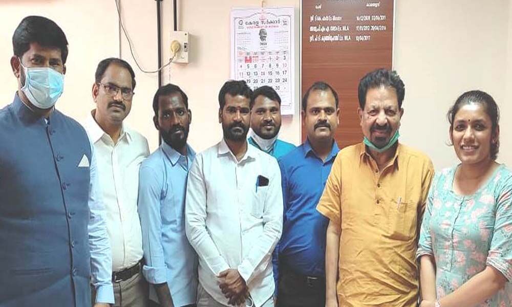 Telangana gulf worker association team visits Kerala to study best practices