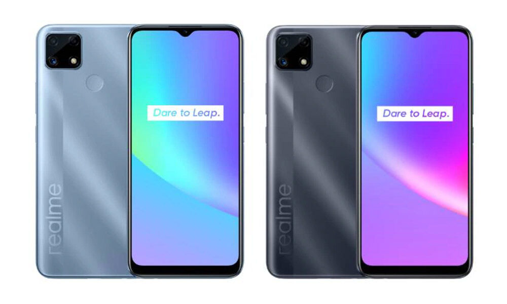 Realme C25, C21 and C20 Budget Smartphones Launched in India