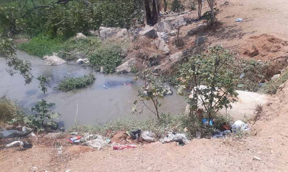 Mir Alam Lake stinks, as project works stuck