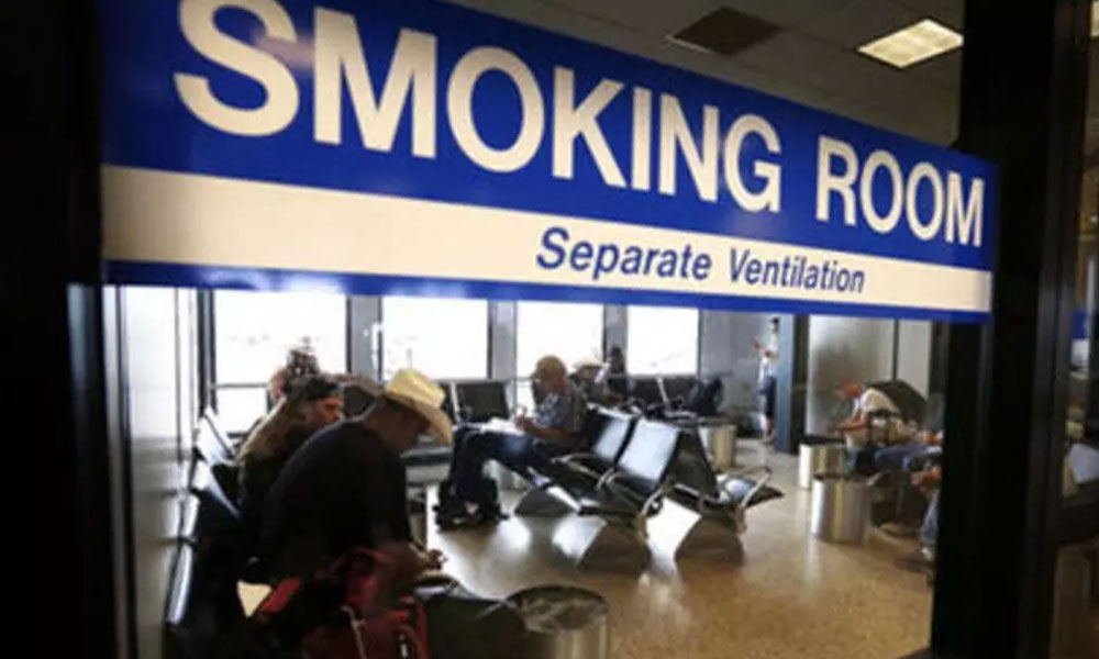Plea to forbid smoking rooms at public places