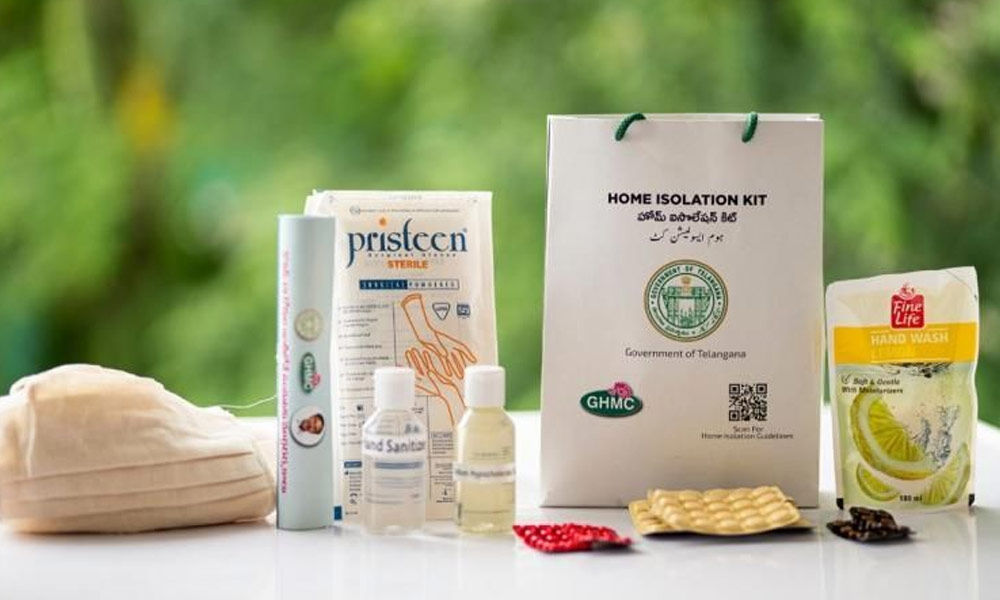 Covid positve clamour for kits, medicines Covid positve clamour for kits, medicines