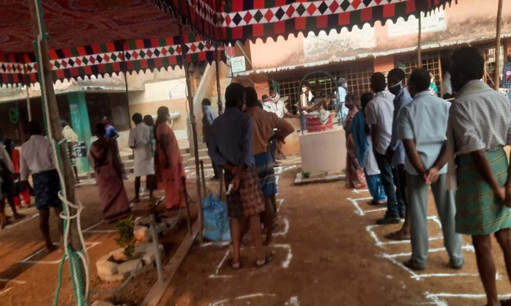 Andhra Pradesh: Polling begins for MPTC, ZPTC elections across the state