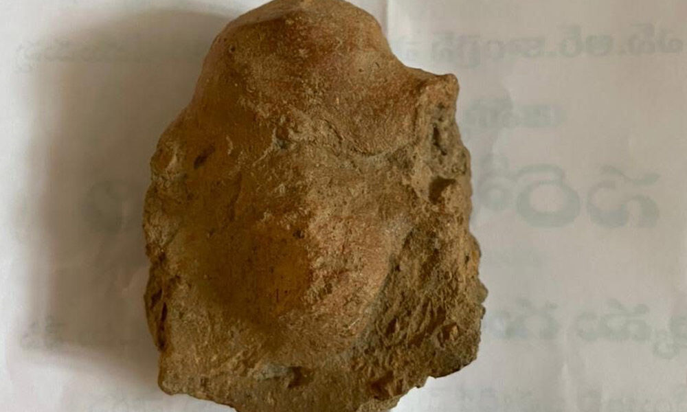 2nd century terracotta Ganesha sculpture found