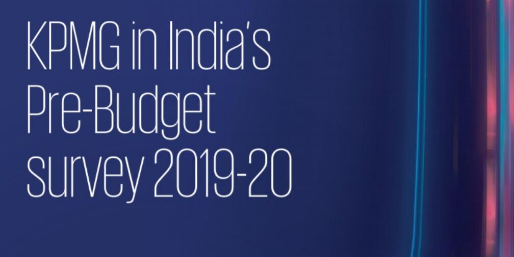 KPMG in Indias pre-budget survey 2019-20 findings