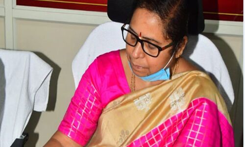 Andhra Pradesh: D Bramaramba takes charge as new EO of Vijayawada Durga temple