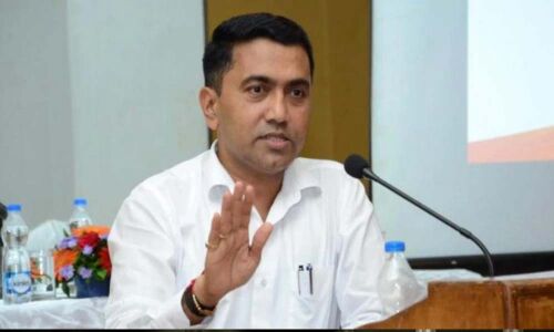 Goa Chief Minister Pramod Sawant