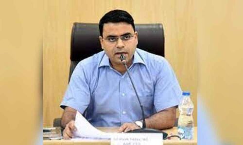 District Collector Vivek Yadav