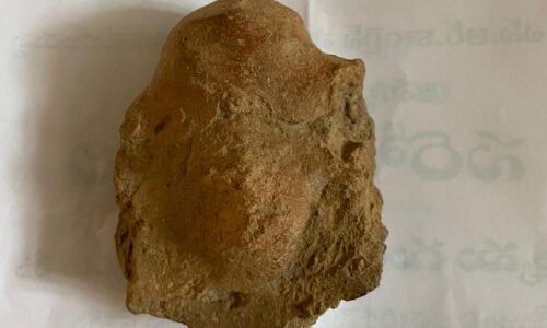 2nd century terracotta Ganesha sculpture found