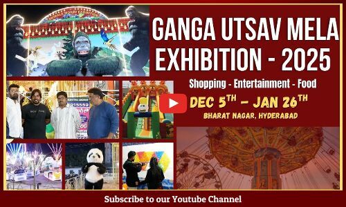 GANGA UTSAV MELA - Fun Fair Exhibition | UPTO JAN 26th | Bharat Nagar, Hyderabad | Kids Exhibition